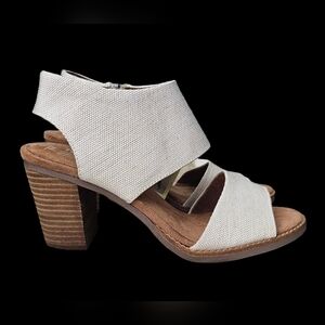 Tom's Suede Majorca Natural Yarn Sandals